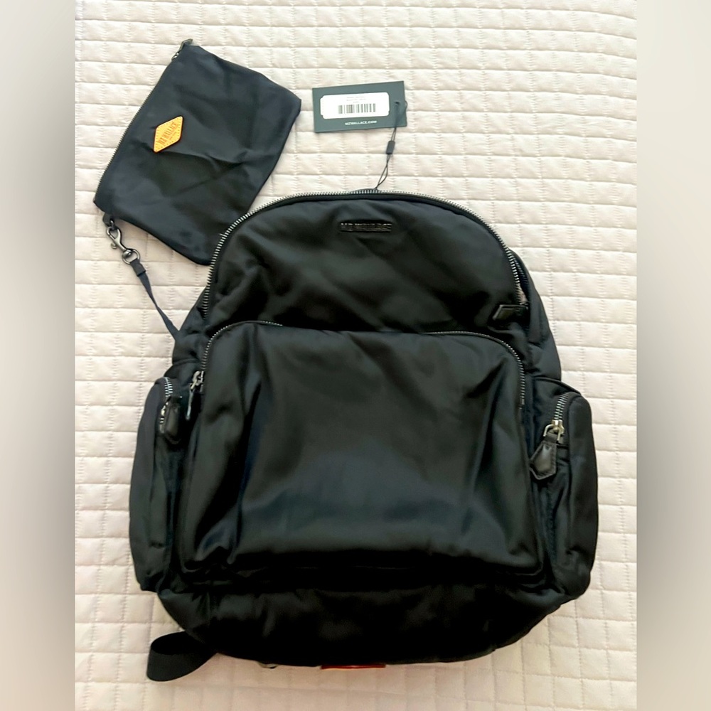 NWT MZ Wallace Bowery Backpack, Black